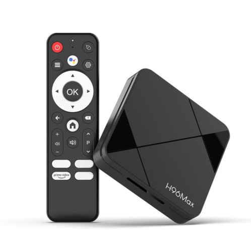 Boîtier TV intelligent H96Max 4K UHD Android 14 avec télécommande, processeur RK3518 Quad-Core 2 Go + 8 Go () SH502A694-013