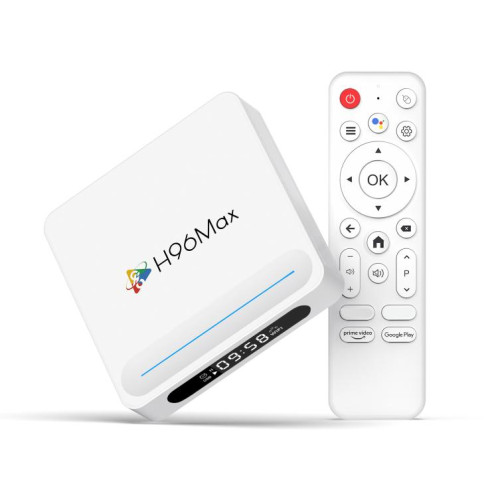 Boîtier Smart TV H96 Max H618 Plus Android 14.0, 4 Go + 32 Go, Allwinner H618 Quad-core ARM Cortex-A53 () SH102B981-012