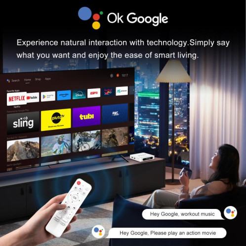 Boîtier Smart TV H96 Max H618 Plus Android 14.0, 4 Go + 32 Go, Allwinner H618 Quad-core ARM Cortex-A53 () SH102B981-012