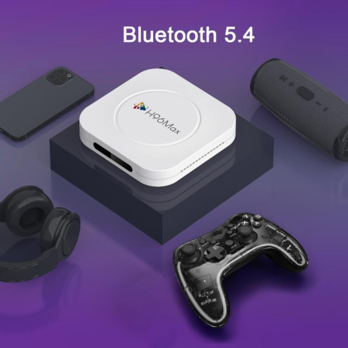 Boîtier TV intelligent H96 Max M1 Plus Android 14.0, 2 Go + 16 Go, processeur RK3528 quad-core ARM Cortex-A53 () SH501B509-013