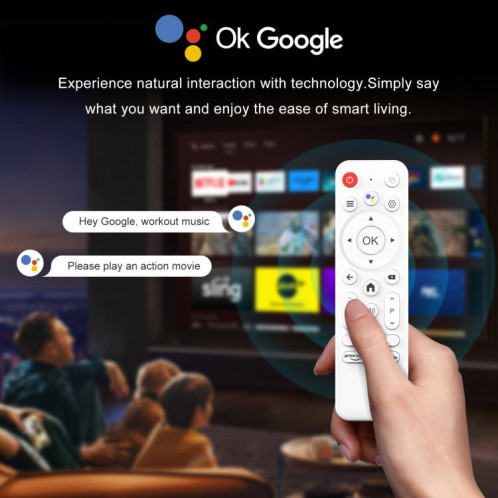 Boîtier TV intelligent H96 Max M1 Plus Android 14.0, 2 Go + 16 Go, processeur RK3528 quad-core ARM Cortex-A53 () SH501B509-013