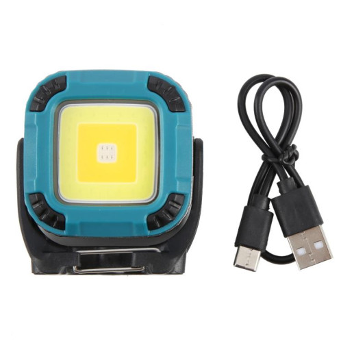 W8129-1 Mini lampe de travail multifonction pour tente et camping (bleu) SH701A51-011