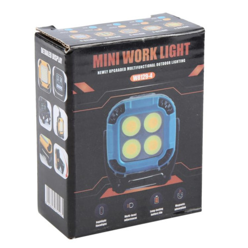 W8129-1 Mini lampe de travail multifonction pour tente et camping (bleu) SH701A51-011