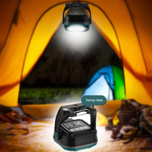 W8129-1 Mini lampe de travail multifonction pour tente et camping (bleu) SH701A51-011