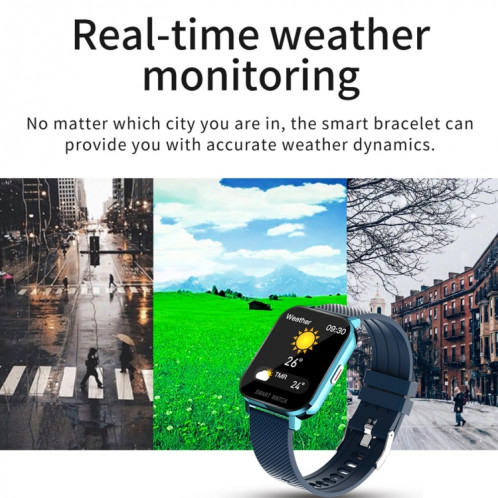 MT28 1,54 pouces écran TFT IP67 étanche Business Sport bande de silicone montre intelligente, moniteur de sommeil de soutien / moniteur de fréquence cardiaque / surveillance de la pression artérielle (blanc) SH401B1648-015