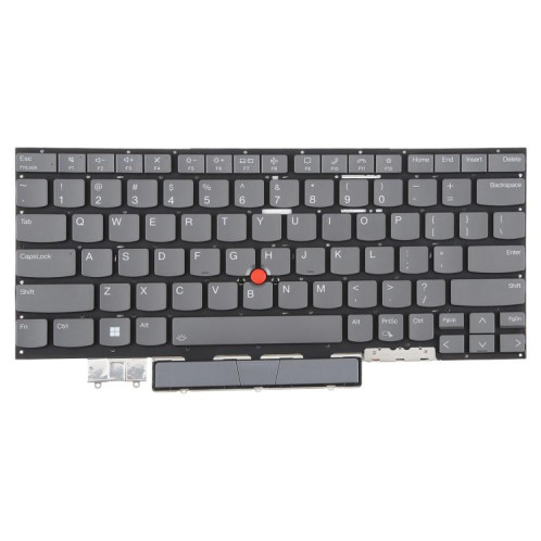 Clavier rétroéclairé pour ordinateur portable Lenovo Thinkpad X1 YOGA 6TH 2021 (version américaine) (gris) SH401A1102-05