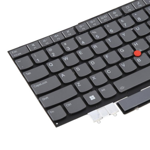 Clavier rétroéclairé pour ordinateur portable Lenovo Thinkpad X1 YOGA 6TH 2021 (version américaine) (gris) SH401A1102-05
