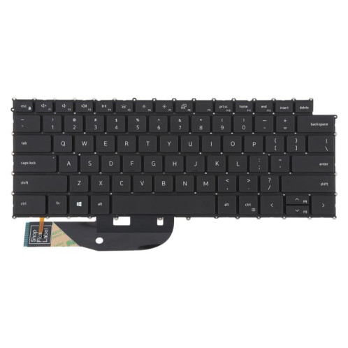 Clavier rétroéclairé pour ordinateur portable Dell XPS 15 9510 9520 9700 9500 Precision 5560 5760 5750 5550 XPS 17 9700 9720 P91F P92F (noir) SH801A1516-05