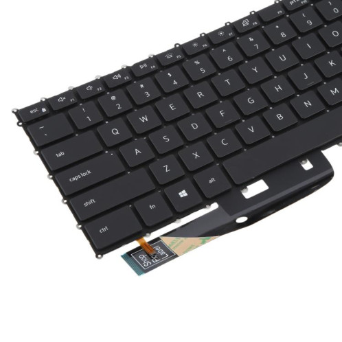 Clavier rétroéclairé pour ordinateur portable Dell XPS 15 9510 9520 9700 9500 Precision 5560 5760 5750 5550 XPS 17 9700 9720 P91F P92F (noir) SH801A1516-05