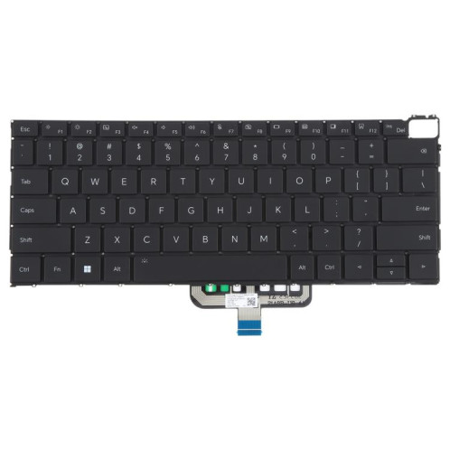 Clavier rétroéclairé pour ordinateur portable Honor MagicBook 21/22 HGE-W56 V14 HGF-W56/W76 GLO-F56/F76 (version américaine) (noir) SH501A1237-05