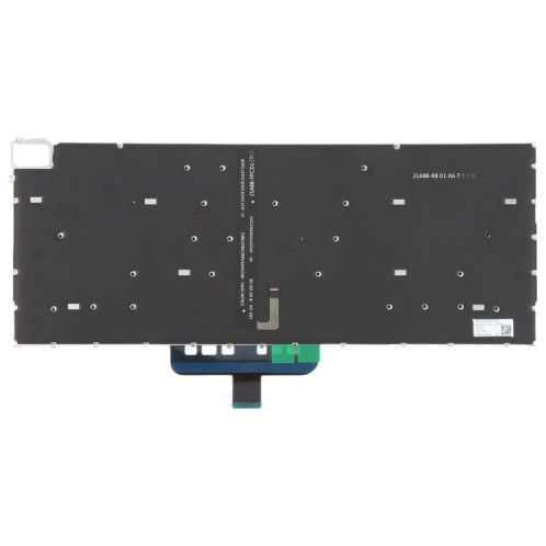 Clavier rétroéclairé pour ordinateur portable Honor MagicBook 21/22 HGE-W56 V14 HGF-W56/W76 GLO-F56/F76 (version américaine) (noir) SH501A1237-05