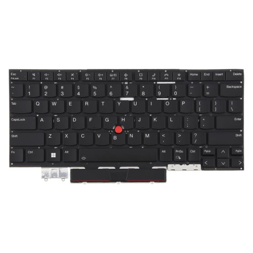 Clavier rétroéclairé pour ordinateur portable, version américaine, avec pointage, pour Lenovo IBM ThinkPad X1C X1 Carbon 9e Gen9 10e Gen10 2021/2022 TP00129A TP00129B (noir) SH401A919-05