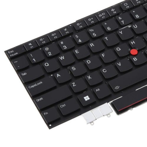 Clavier rétroéclairé pour ordinateur portable, version américaine, avec pointage, pour Lenovo IBM ThinkPad X1C X1 Carbon 9e Gen9 10e Gen10 2021/2022 TP00129A TP00129B (noir) SH401A919-05