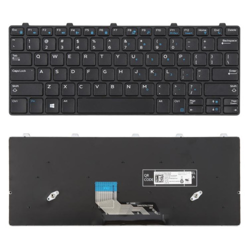 Clavier d'ordinateur portable version américaine pour Dell Latitude 3180 3189 3380 (noir) SH601A373-05
