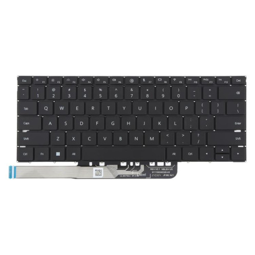 Clavier d'ordinateur portable version américaine pour Huawei Matebook D14 D15 2023 MDF-16 MDG-16 MDG-24 FLMH-16 FLMH-32 (noir) SH001A986-05