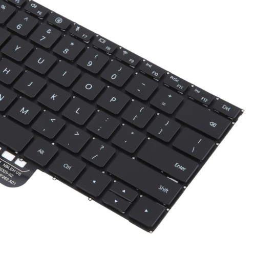 Clavier d'ordinateur portable version américaine pour Huawei Matebook D14 D15 2023 MDF-16 MDG-16 MDG-24 FLMH-16 FLMH-32 (noir) SH001A986-05