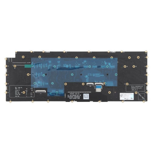 Clavier mécanique rétroéclairé RVB pour ordinateur portable Dell M16 R1 X16 R1 R2 W0X5N5 (version américaine) (noir) SH301A146-05