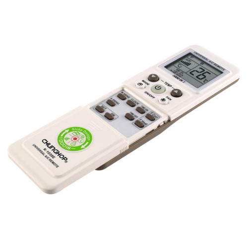Télécommande universelle pour climatiseur CHUNGHOP K-1038ES avec fonction d'appairage des boutons de marque SC01441621-05