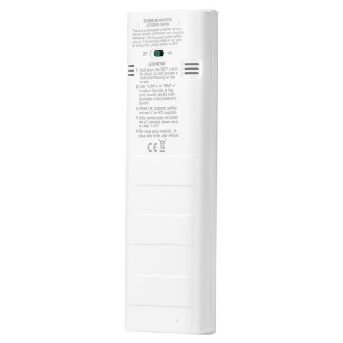 Télécommande universelle pour climatiseur CHUNGHOP K-1308E avec lampe torche et rétroéclairage LCD SC0151626-06