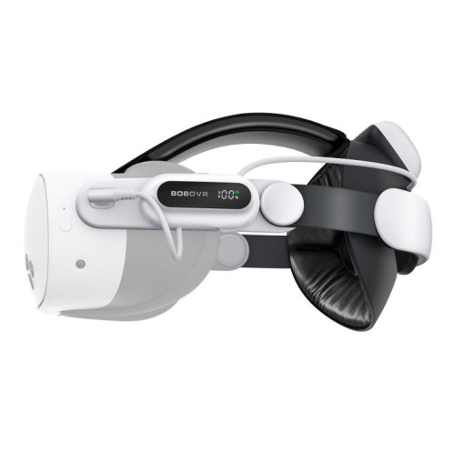 Sangle de tête VR BOBOVR E3 Pro pour Meta Quest 3S/3 avec batterie B100 SH01671496-06