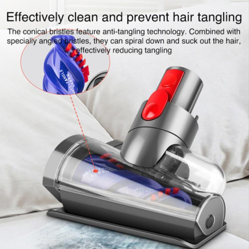 Tête de brosse anti-acariens pour aspirateur Dyson V7 / V8 / V10 / V11 / V15 SH0184349-06
