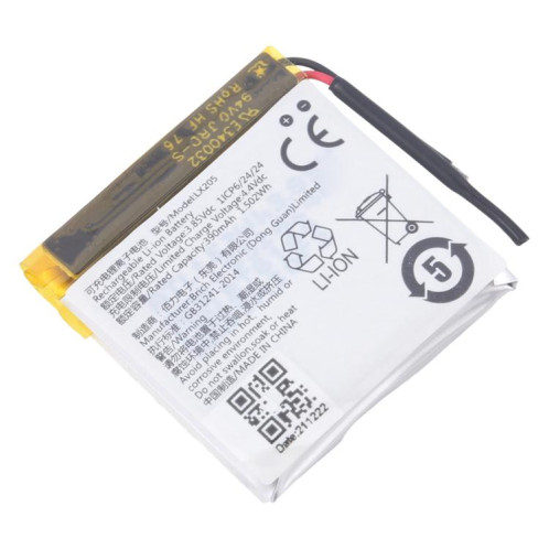 Batterie de remplacement 390 mAh pour OPPO/Realme Watch 2 Pro LX205 RMA2006 SH04111563-04