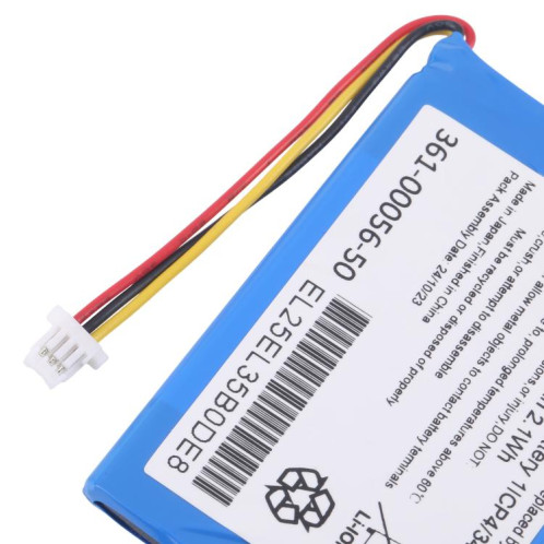 Batterie de remplacement 570 mAh pour Garmin Drive50LM/51LMT/52LMGPS 361-00056-50 SH0415904-04