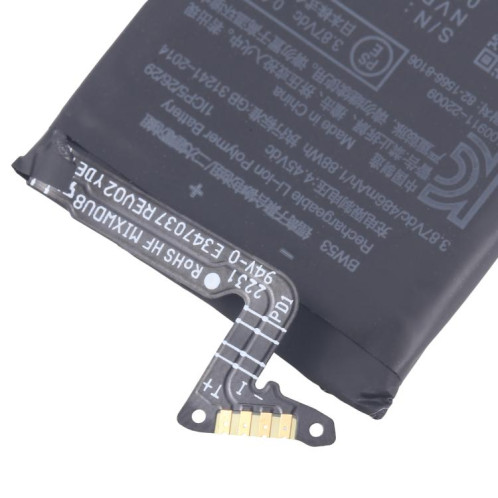 Batterie de remplacement pour Xiaomi Watch S1 Pro BW53 486 mAh SH1704506-04