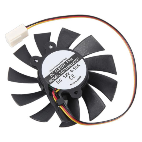 Pour ventilateur de refroidissement SEEWO SC7010M12VSF DC12V 0,18A 3 broches SH0425920-04