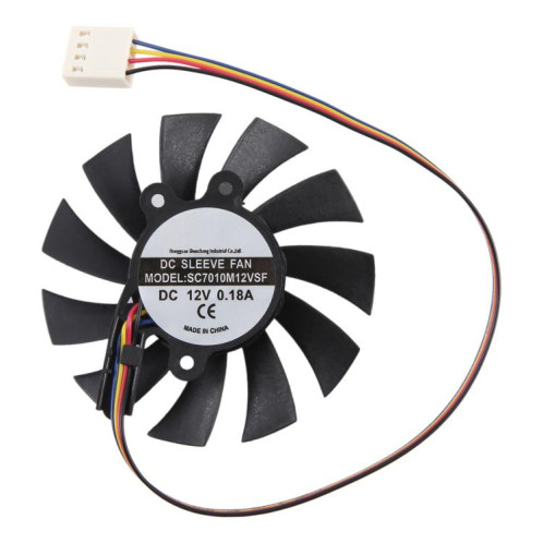 Pour ventilateur de refroidissement SEEWO SC7010M12VSF DC12V 0,18A 4 broches SH04261790-04