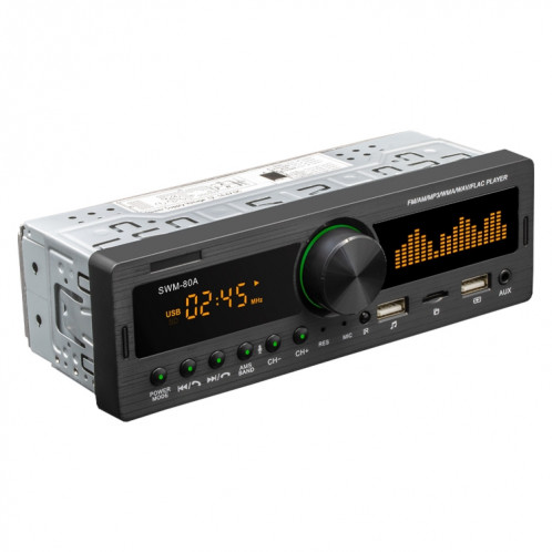 SWM-80B DC12V Car MP3 Support MP3 FM / AM & Bluetooth et Bluetooth et assistant téléphonique mobile SH8070121-016