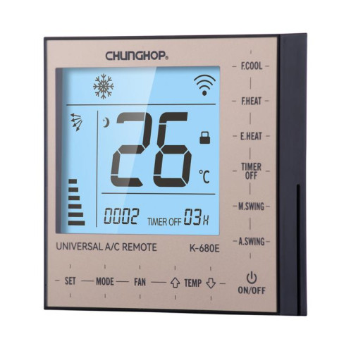 Télécommande universelle pour climatiseur CHUNGHOP K-680E SC17171514-06