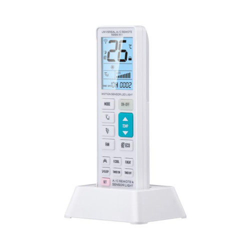 Télécommande universelle pour climatiseur CHUNGHOP K-2268E avec capteur lumineux LED SC1730697-05