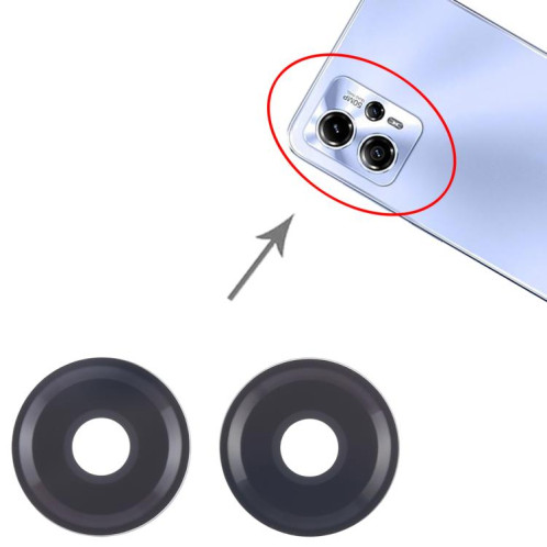 Lot de 10 lentilles de caméra arrière OEM pour Motorola Moto G13 SH0501683-04