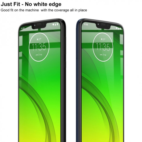Pour Motorola Moto G7 Power (Version eurasienne) Film en verre trempé plein écran IMAK Pro + série 9H SI56021454-07