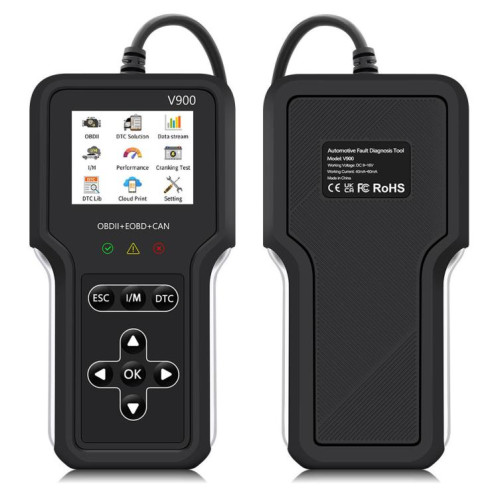 Outil de diagnostic de transmission de moteur de voiture V900, détecteur de défauts de voiture (noir) SH301A176-013