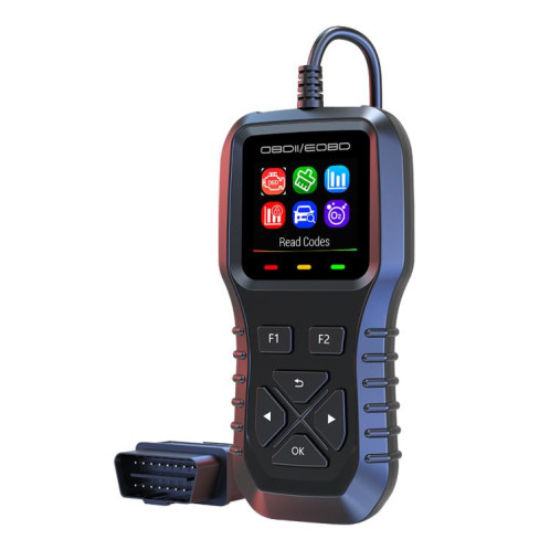 Outil de diagnostic OBDII K1 pour voiture, détecteur intelligent de pannes moteur (gris noir) SH101A365-013