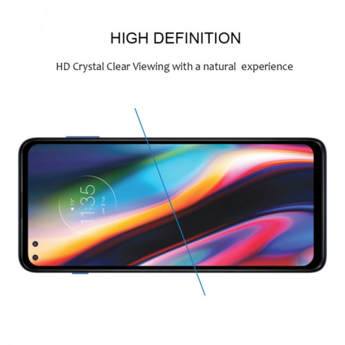 Pour Motorola Moto G 5G Plus Full Glue Film en verre trempé plein écran SH91011742-08