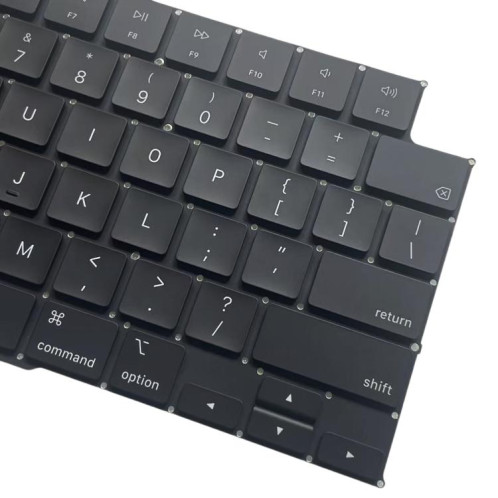 Clavier pour MacBook Pro 16,2 pouces 2024 M4 Pro A3403 (version américaine) SH6602838-05