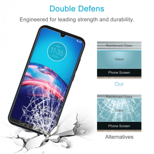 Pour Motorola Moto E (2020) 0.26mm 9H 2.5D Film en verre trempé SD4114478-08