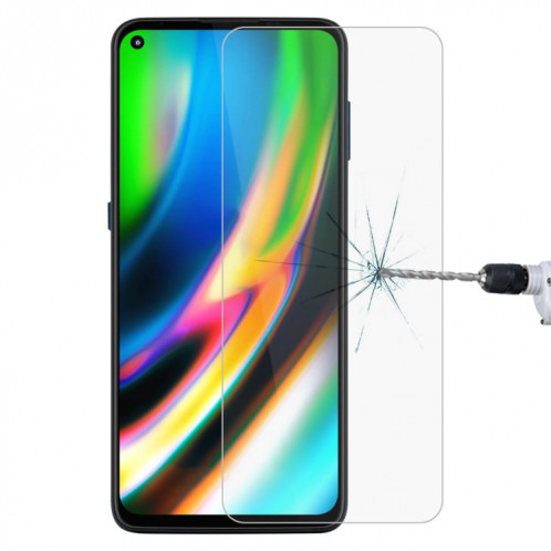 Pour Motorola Moto G9 Plus 0.26mm 9H 2.5D Film en verre trempé SD41161106-08