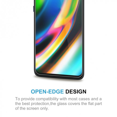 Pour Motorola Moto G9 Plus 0.26mm 9H 2.5D Film en verre trempé SD41161106-08