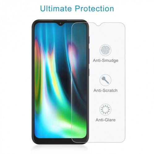 Pour Motorola Moto G9 Play 10 PCS 0.26mm 9H 2.5D Film en verre trempé SH4515892-09