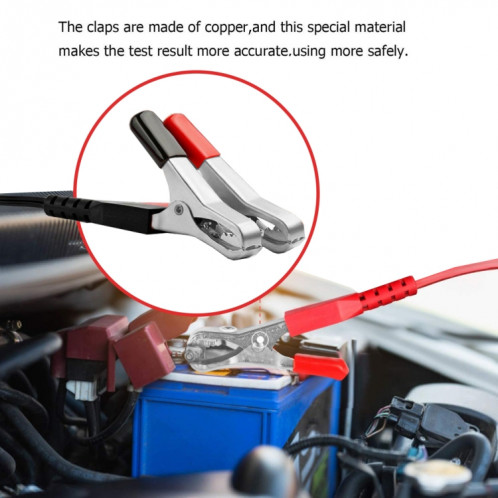 Détecteur de batterie de résistance de capacité de batterie de test de batterie de voiture KONNWEI KW210 SK9473128-017
