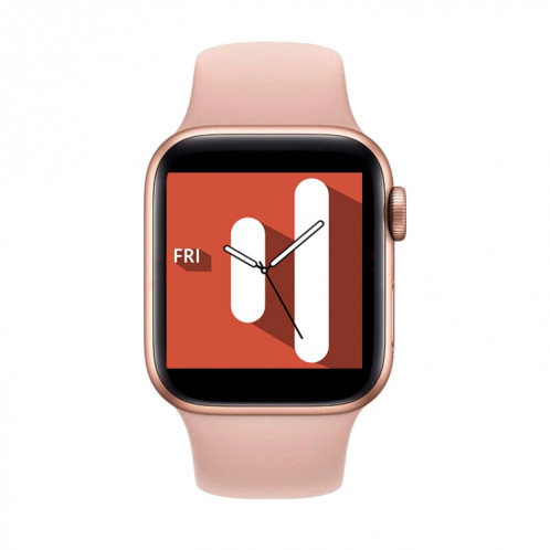 MX05 1,54 pouces TFT couleur écran tactile montre intelligente Bluetooth double mode, prise en charge du moniteur de sommeil / moniteur de fréquence cardiaque / surveillance de la pression artérielle (or rose) SH801B777-016