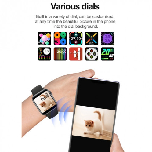 MX05 1,54 pouces TFT couleur écran tactile montre intelligente Bluetooth double mode, prise en charge du moniteur de sommeil / moniteur de fréquence cardiaque / surveillance de la pression artérielle (or rose) SH801B777-016