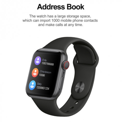 MX05 Montre intelligente Bluetooth à écran tactile couleur TFT de 1,54 pouces à double mode, moniteur de sommeil de soutien / moniteur de fréquence cardiaque / surveillance de la pression artérielle (noir) SH801C621-016