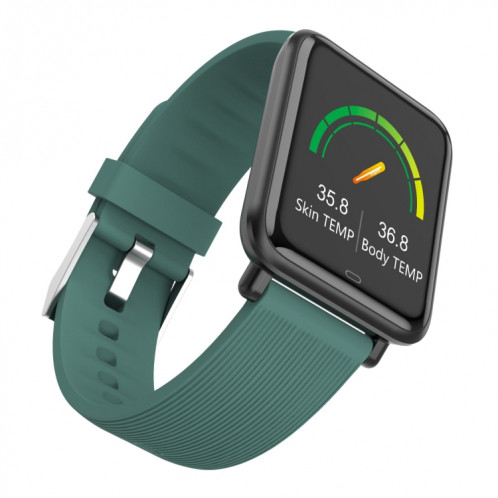 Q9T 1.3 pouces TFT écran tactile double mode Bluetooth Smart Watch, prise en charge de la détection de la température corporelle / moniteur d'oxygène sanguin / tensiomètre (vert) SH401E609-016