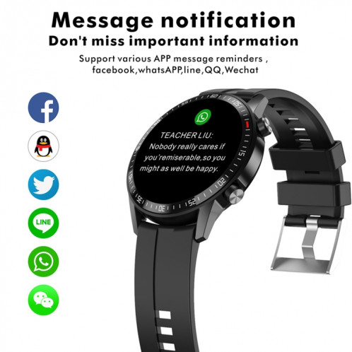 Q88 Montre intelligente Bluetooth à double mode à écran tactile de 1,28 pouces, moniteur de sommeil / moniteur de fréquence cardiaque / surveillance de la pression artérielle (bracelet en cuir marron) SH701A1210-016