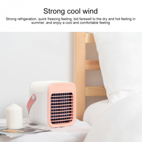 Instrument de réapprovisionnement de l'eau du ventilateur de l'humidificateur portable BD-F26 (rose) SH124F281-08